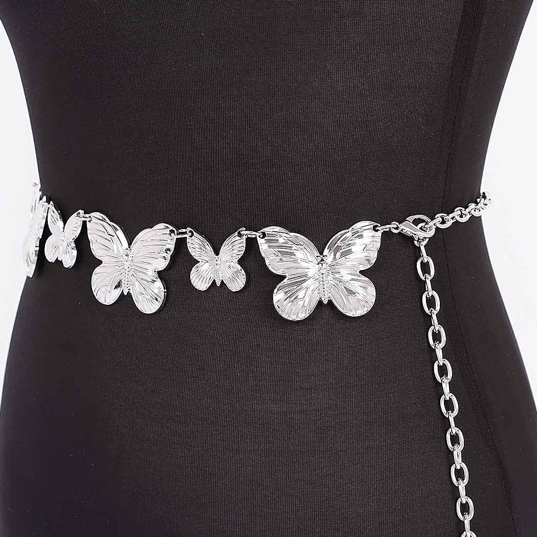 Multi Butterfly Chain Belt: GD