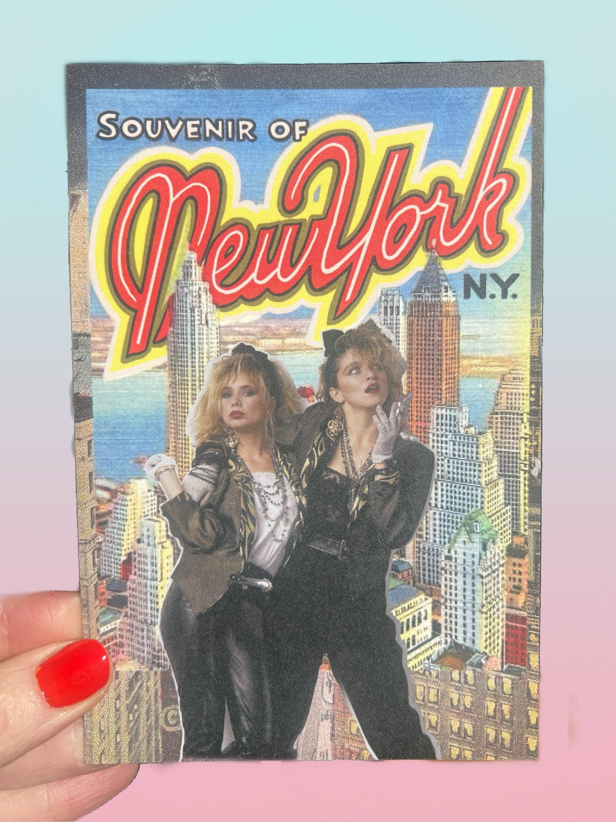 POSTCARD New York Desperately Seeking