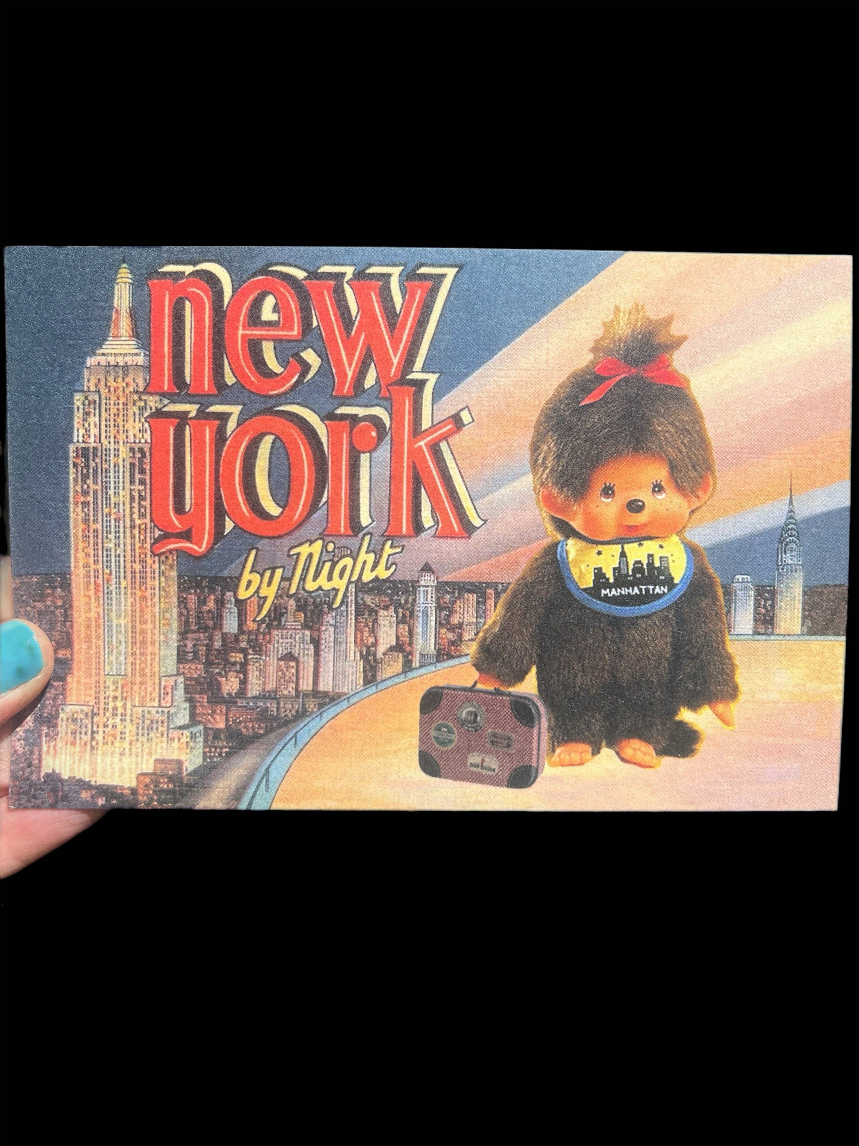 POSTCARD New York By Night