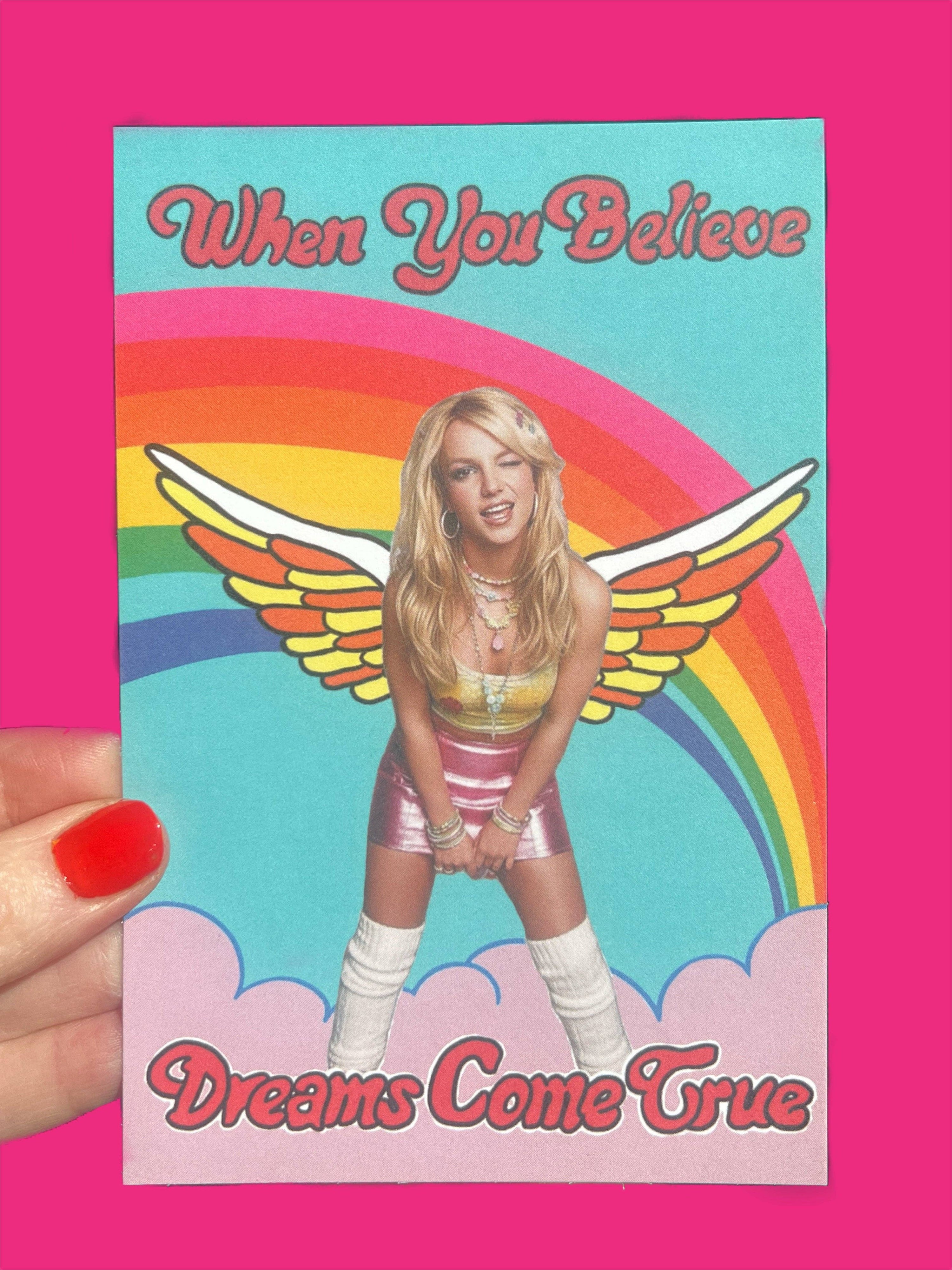 POSTCARD Y2K Affirmation