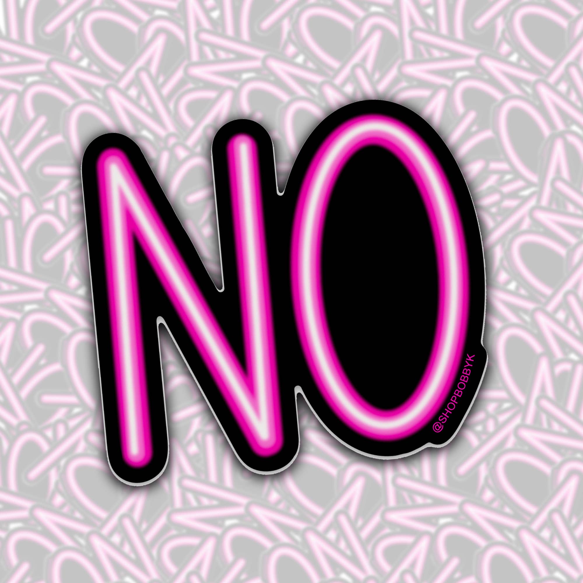 NO Sticker