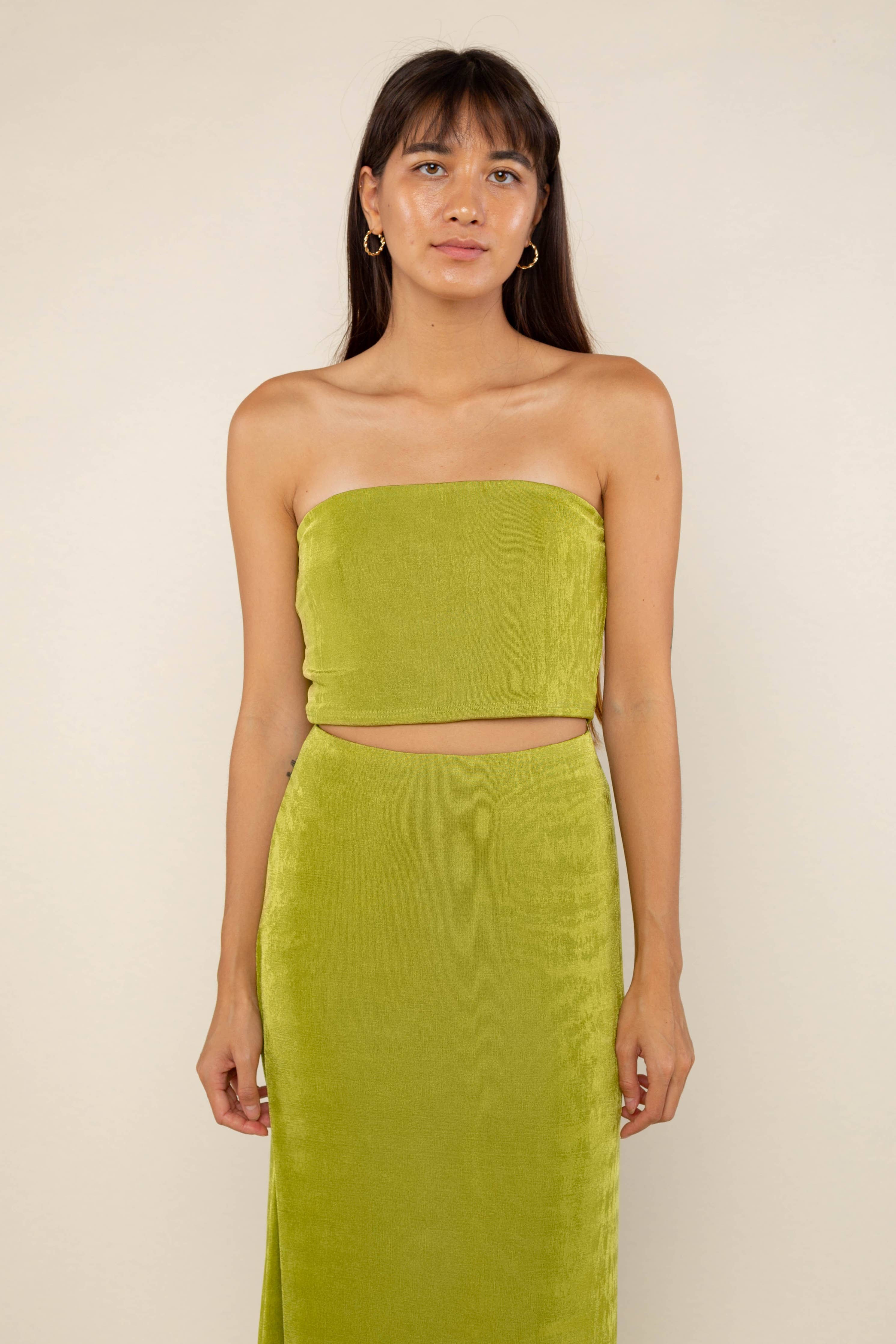 NLT Bonsai Tube Top Acid Green 3XL