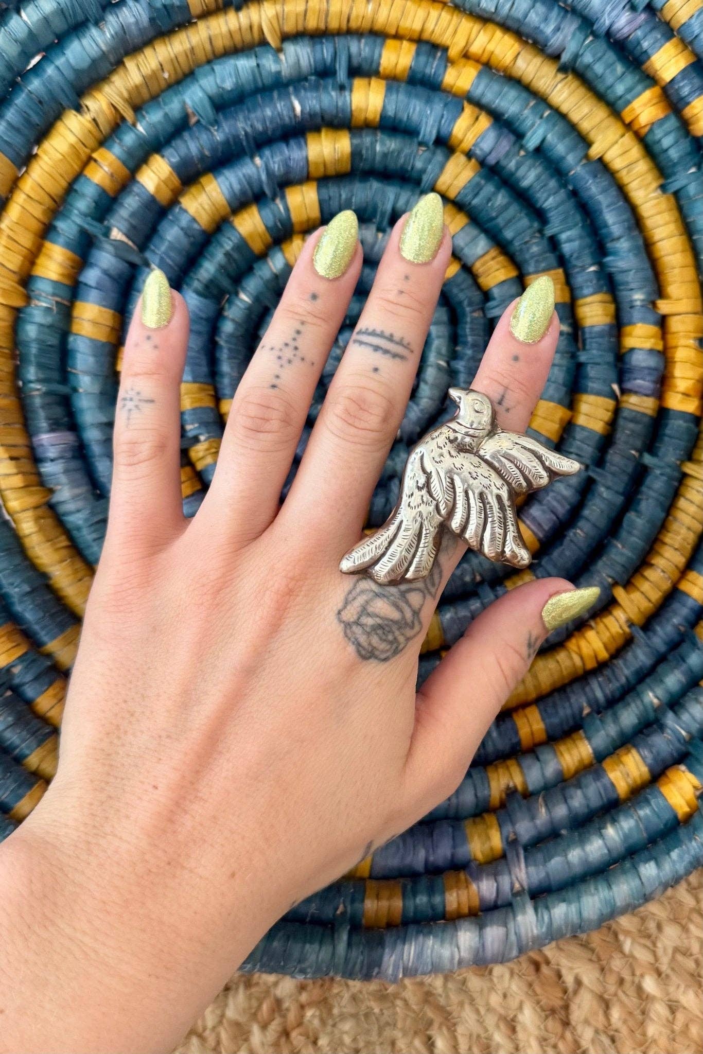 Doves in Flight Ring