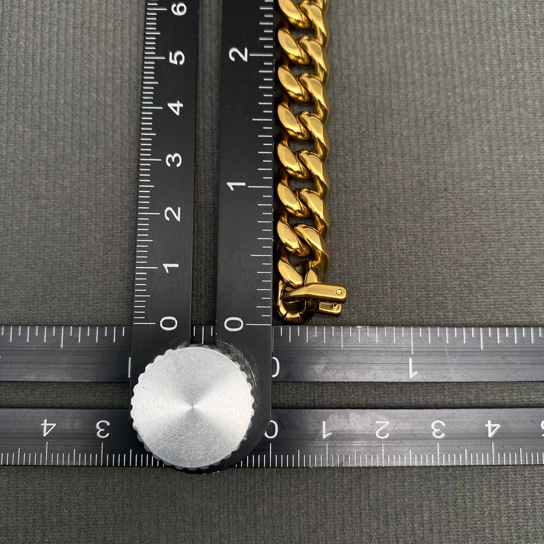 Men's Stainless Steel Bracelet MIO70840 - MJ/BC: Golden / 210mm/8.27in