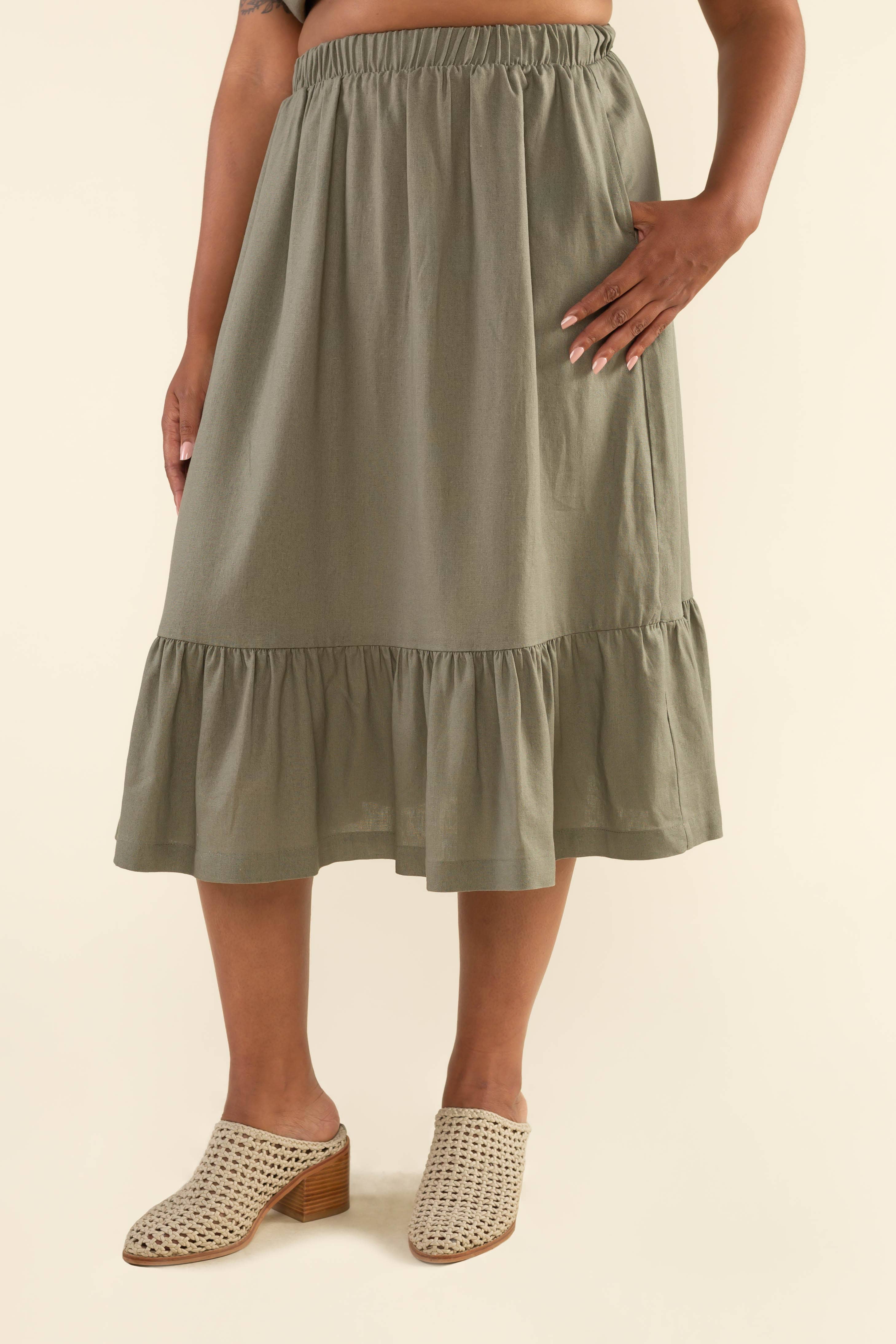 NLT Cedar Skirt Khaki Green 3XL