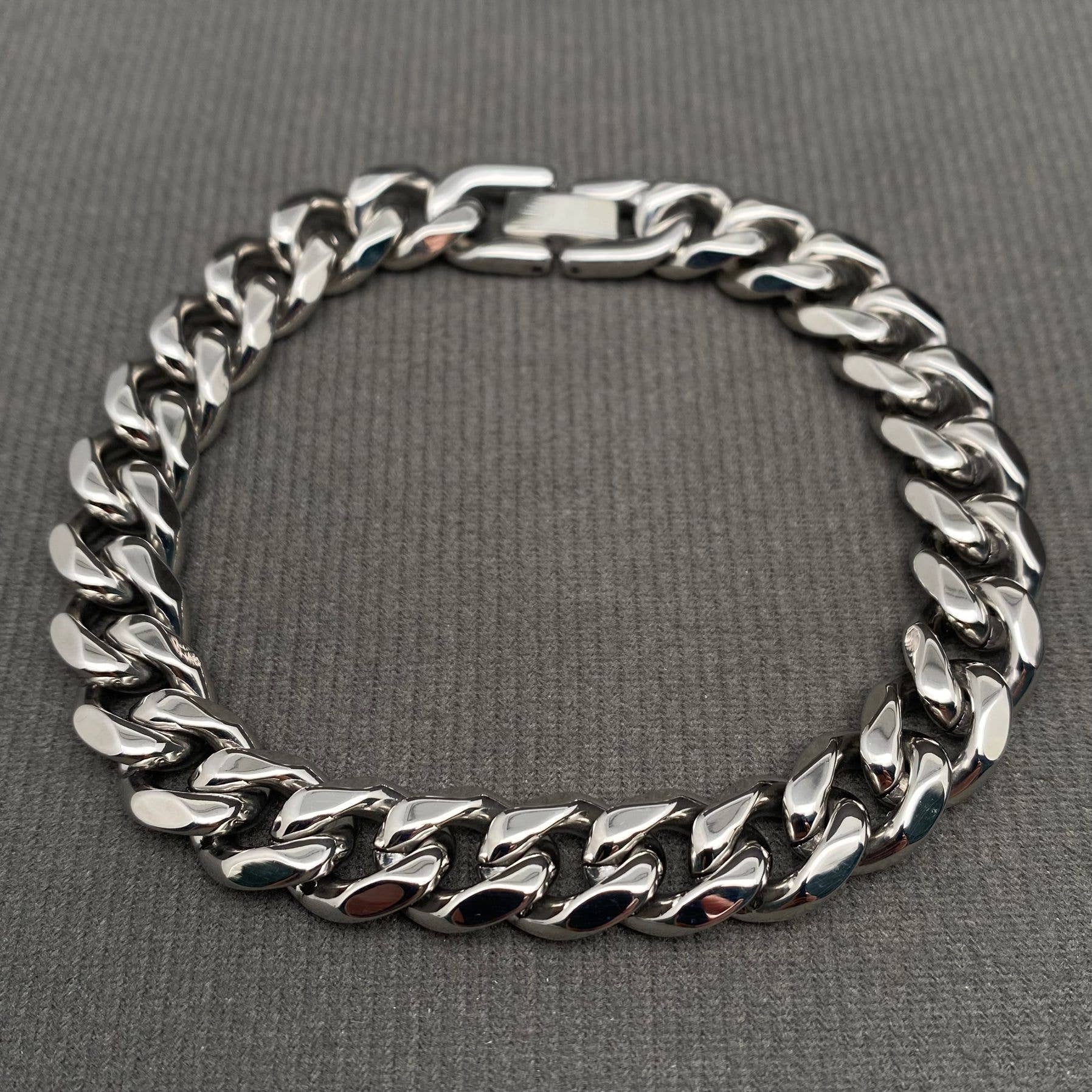 Men's Stainless Steel Bracelet MIO70840 - MJ/BC: Golden / 210mm/8.27in