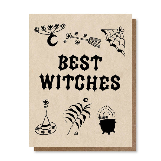 Holler Greetings - Best Witches | Greeting Card