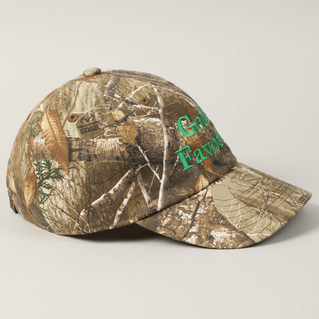 God's Favorite Camouflage Baseball Cap