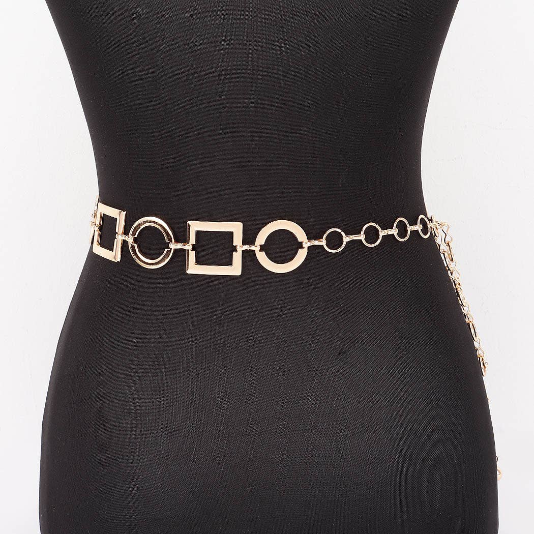 Metal Chain Plus Size Belt: GD