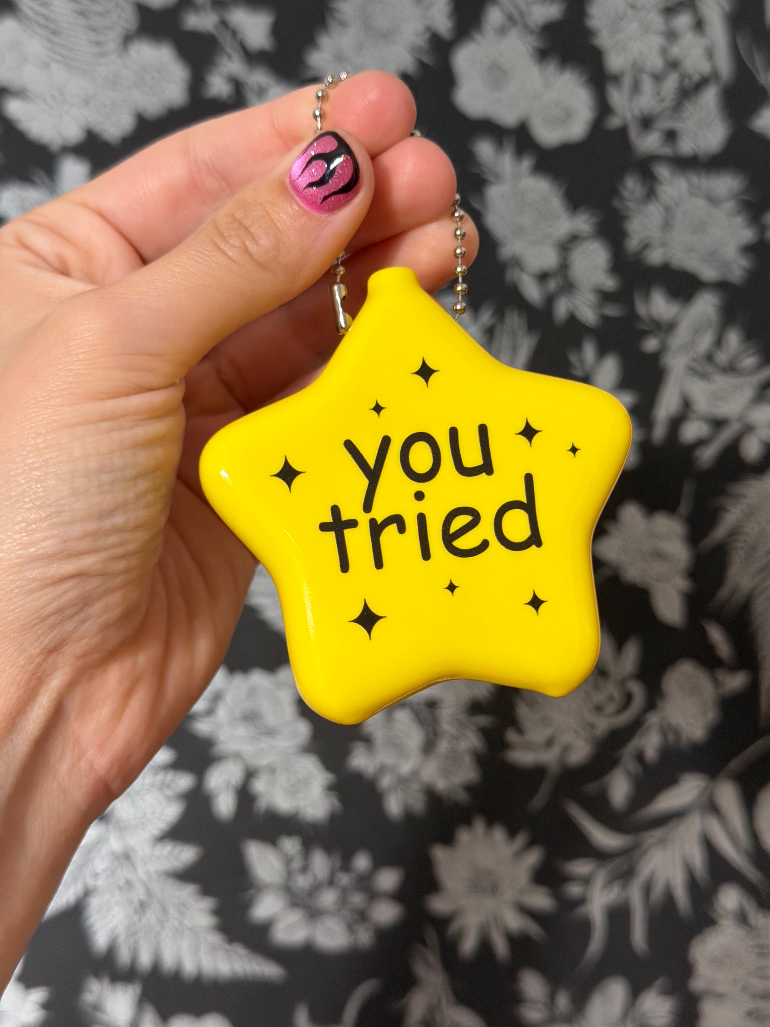 Rubber Star Coin Purse - You Tried