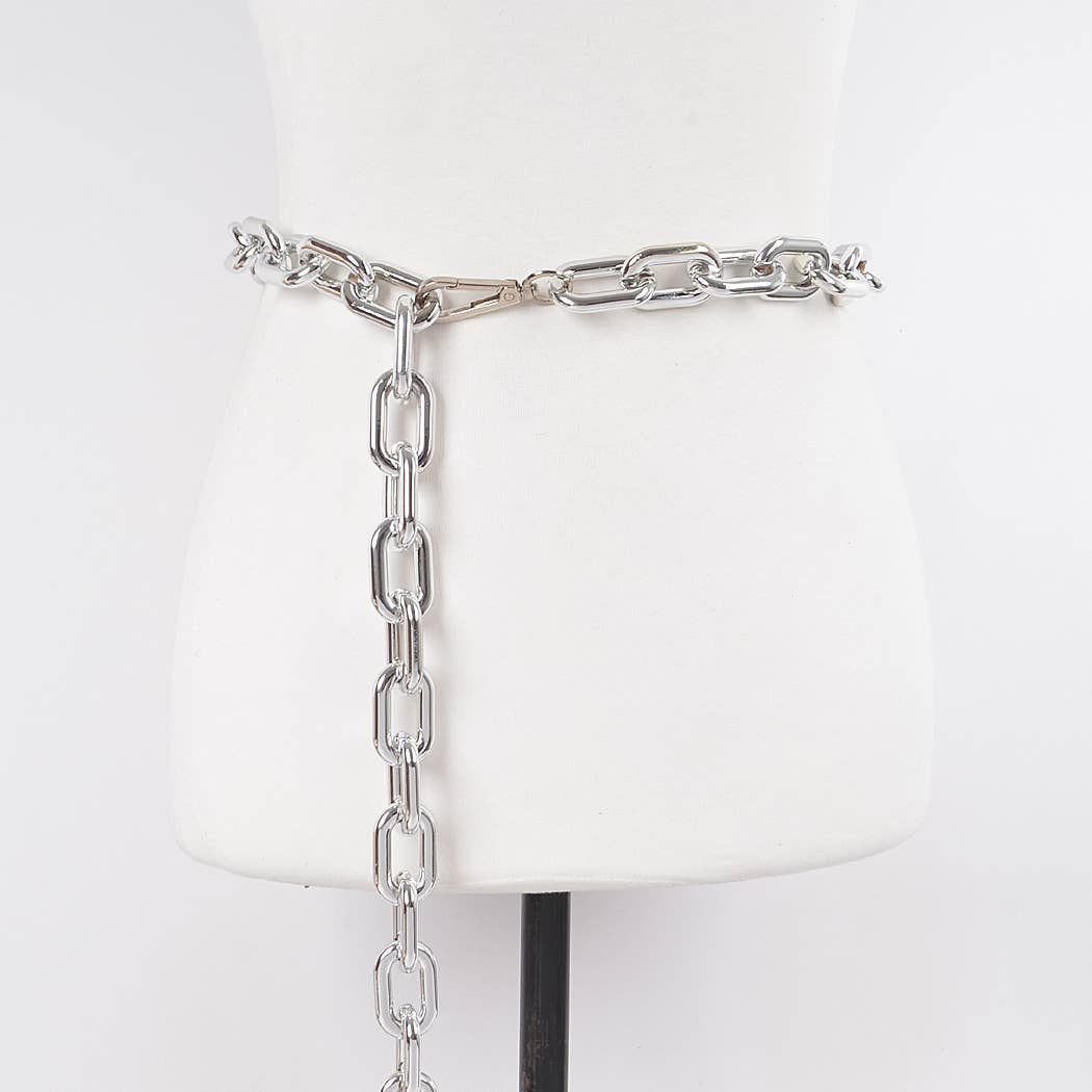 Oversized Plus Size Chain Belt: SL