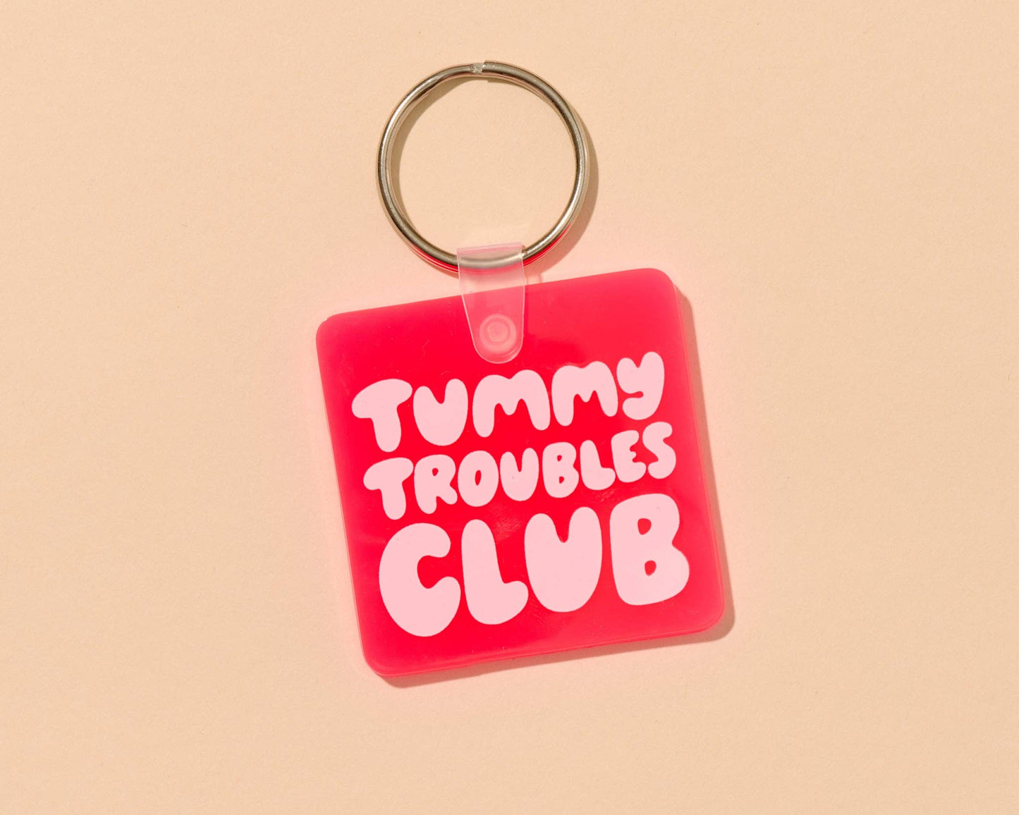 And Here We Are - Tummy Troubles Club PVC Keychain