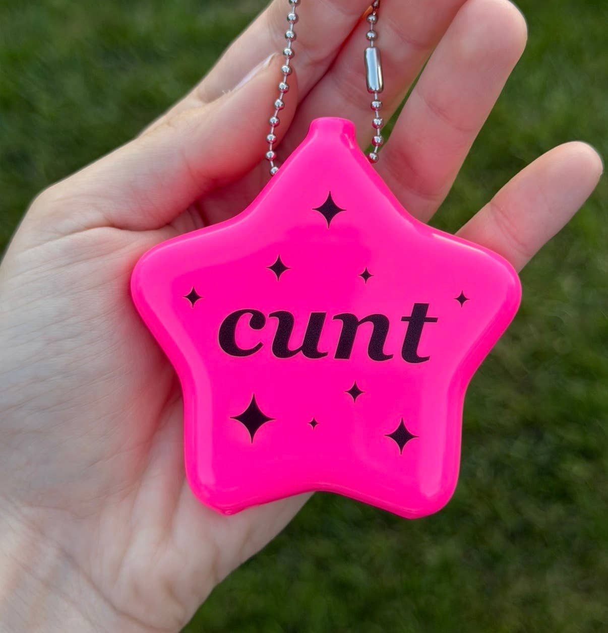 Rubber Star Coin Purse - Cunt