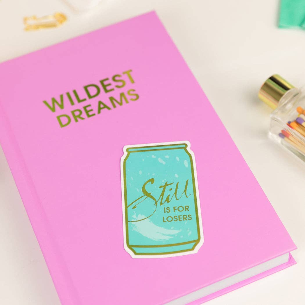 Wildest Dreams - Hardcover Daily Journal - Bright Lilac
