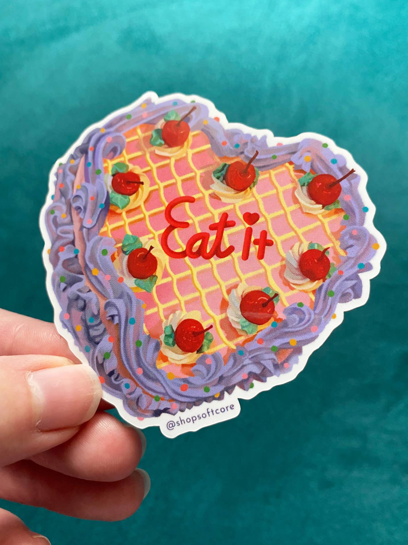 Softcore - Eat It Sticker