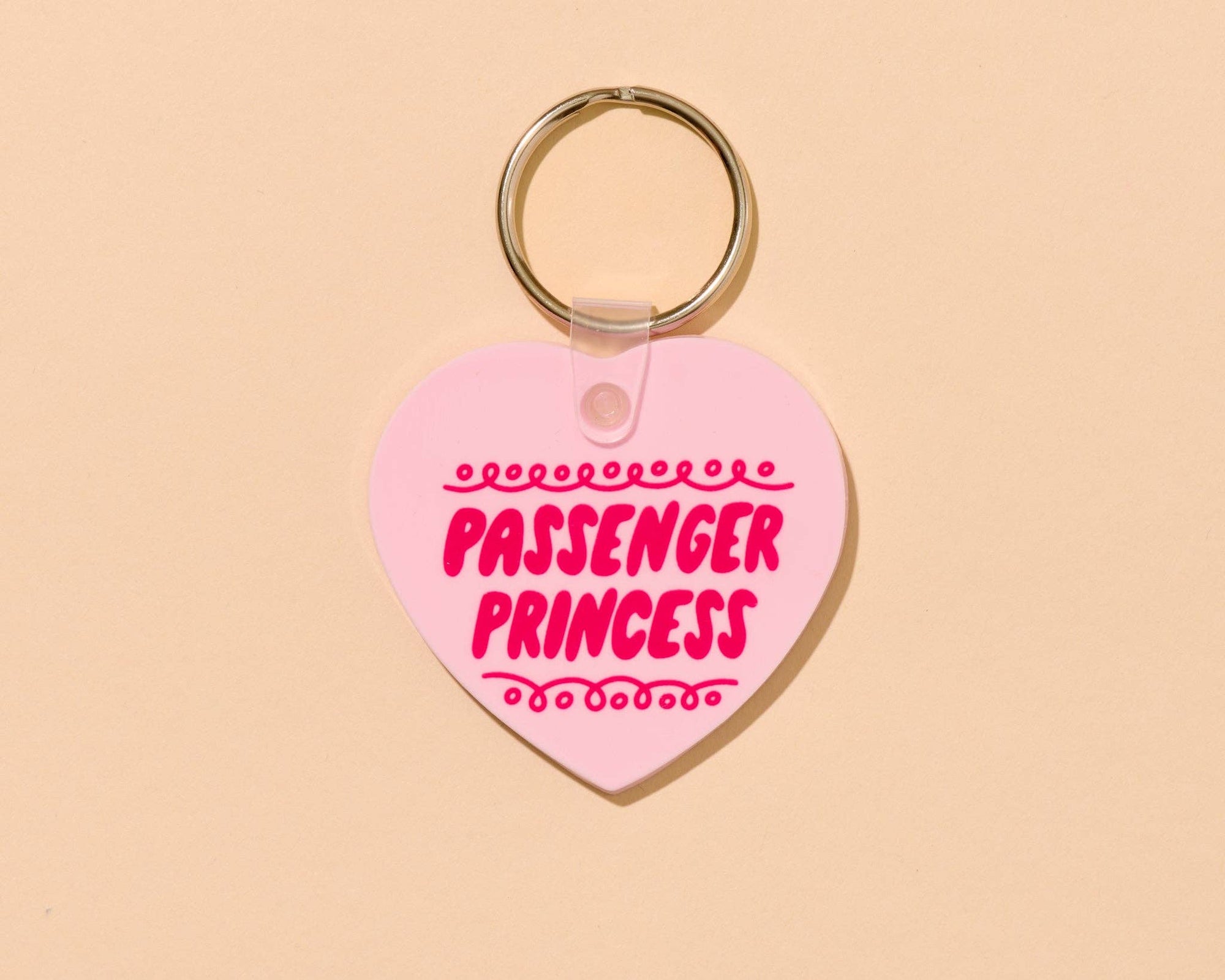 Passenger Princess PVC Keychain