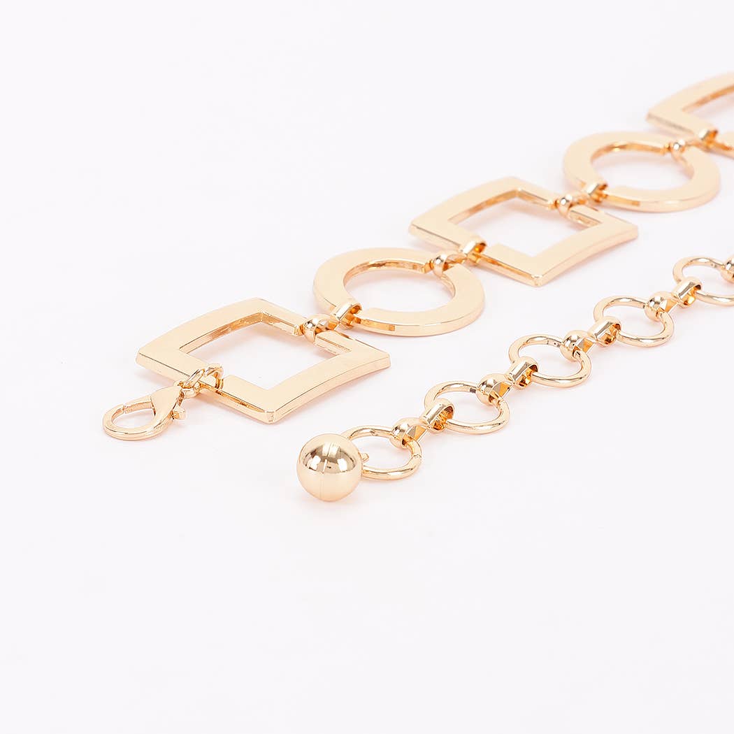 Metal Chain Plus Size Belt: GD