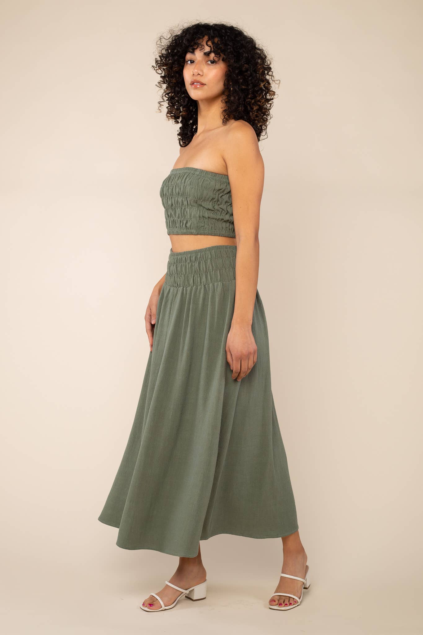 NLT Sophia Linen Skirt 3XL