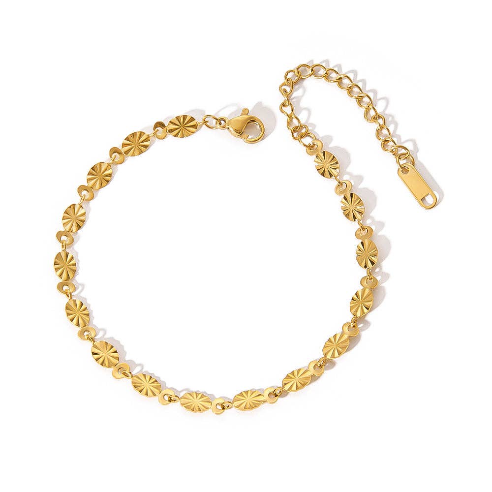 Multi Style 18K Golden SS bracelet Chain DIY Accessories-FGS: J