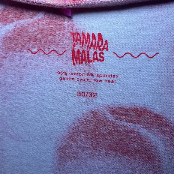 Tamara Malas Yasmine Shirt Dress in Peach Sz 30/32 5X