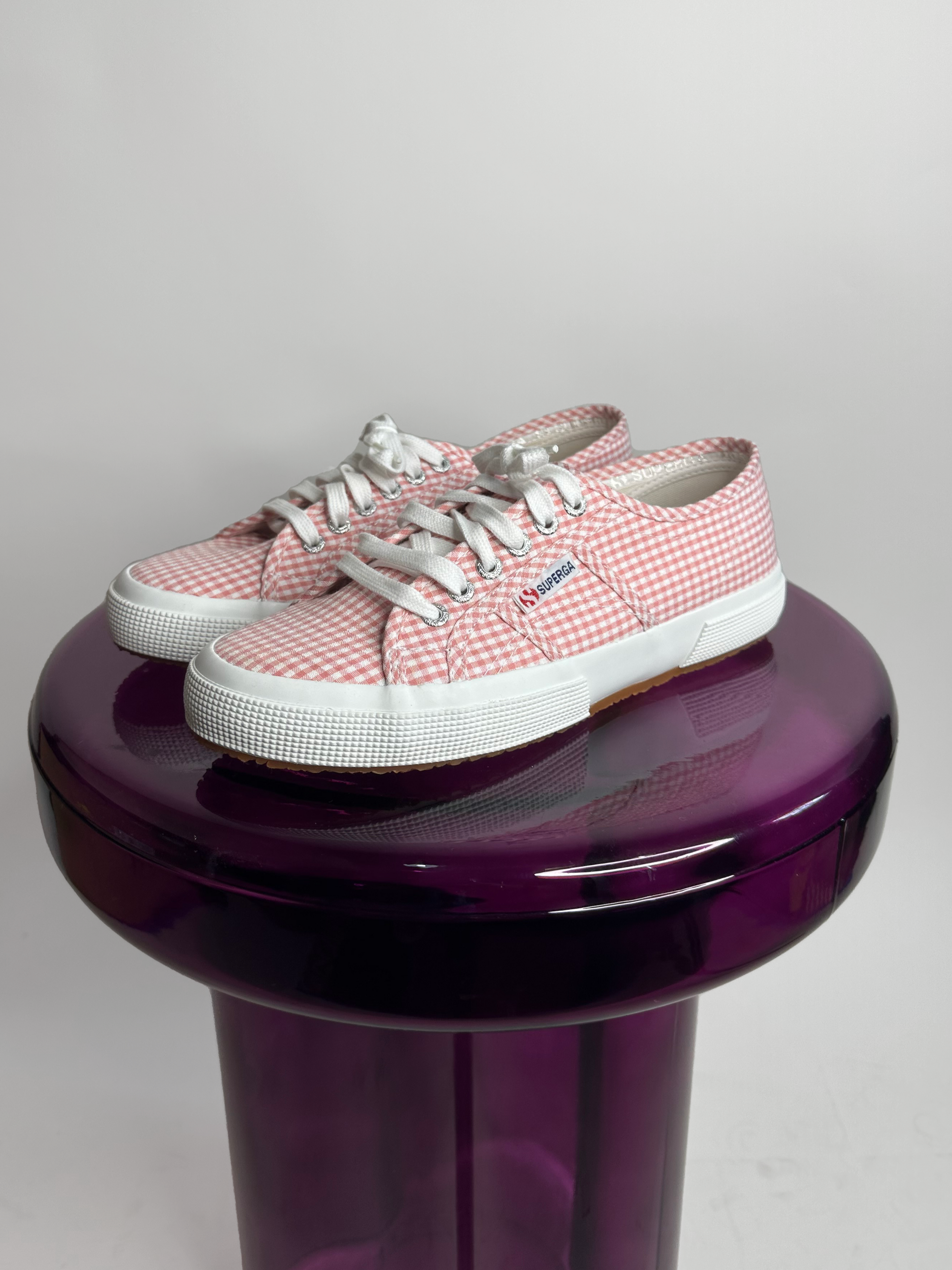 Superga Gingham Sneakers (9.5)
