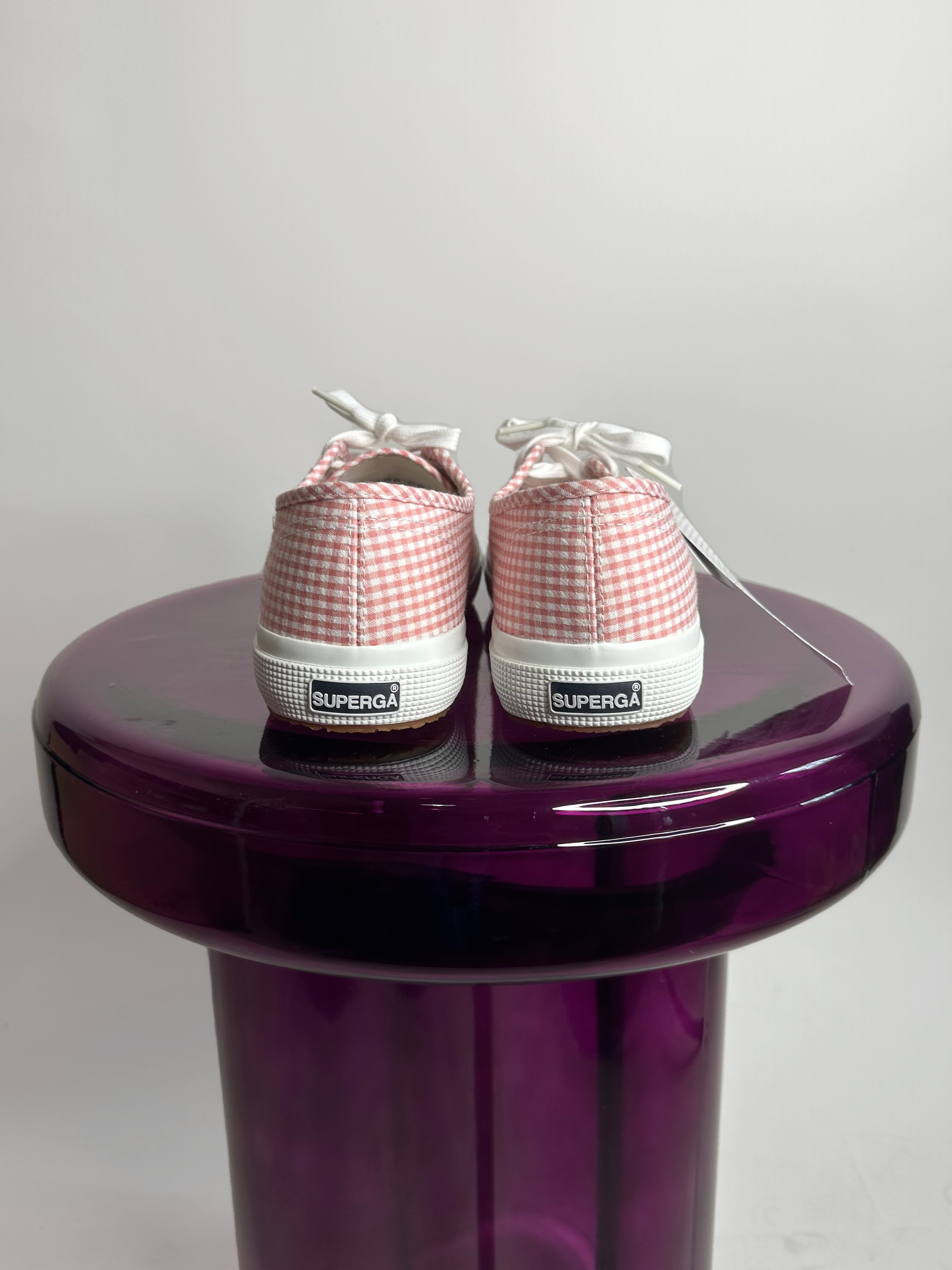 Superga Gingham Sneakers (9.5)