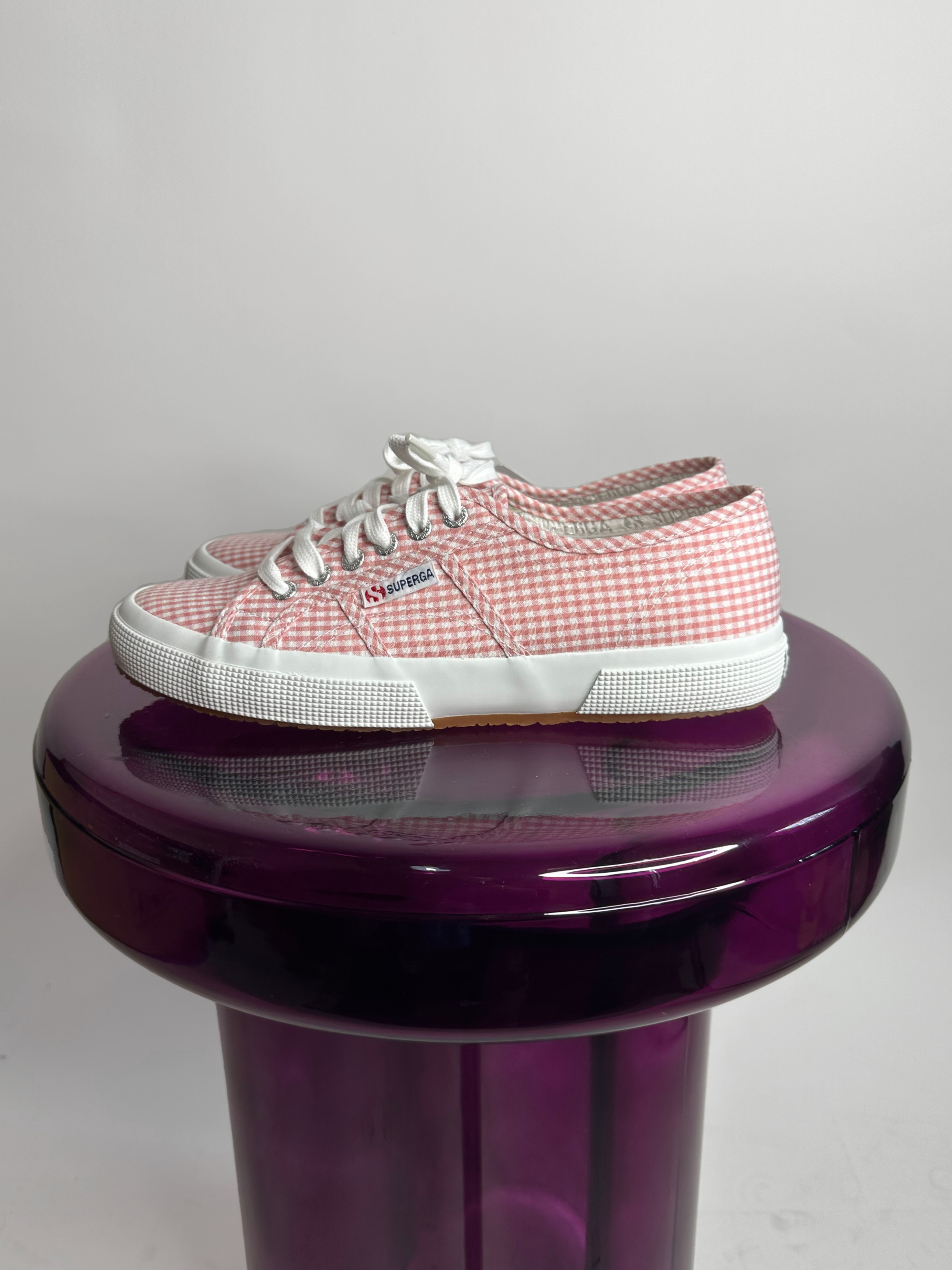 Superga Gingham Sneakers (9.5)