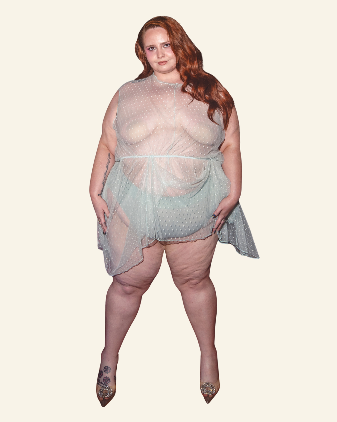 FIONA COLE ORIGINAL SHEER MESH DRESS
