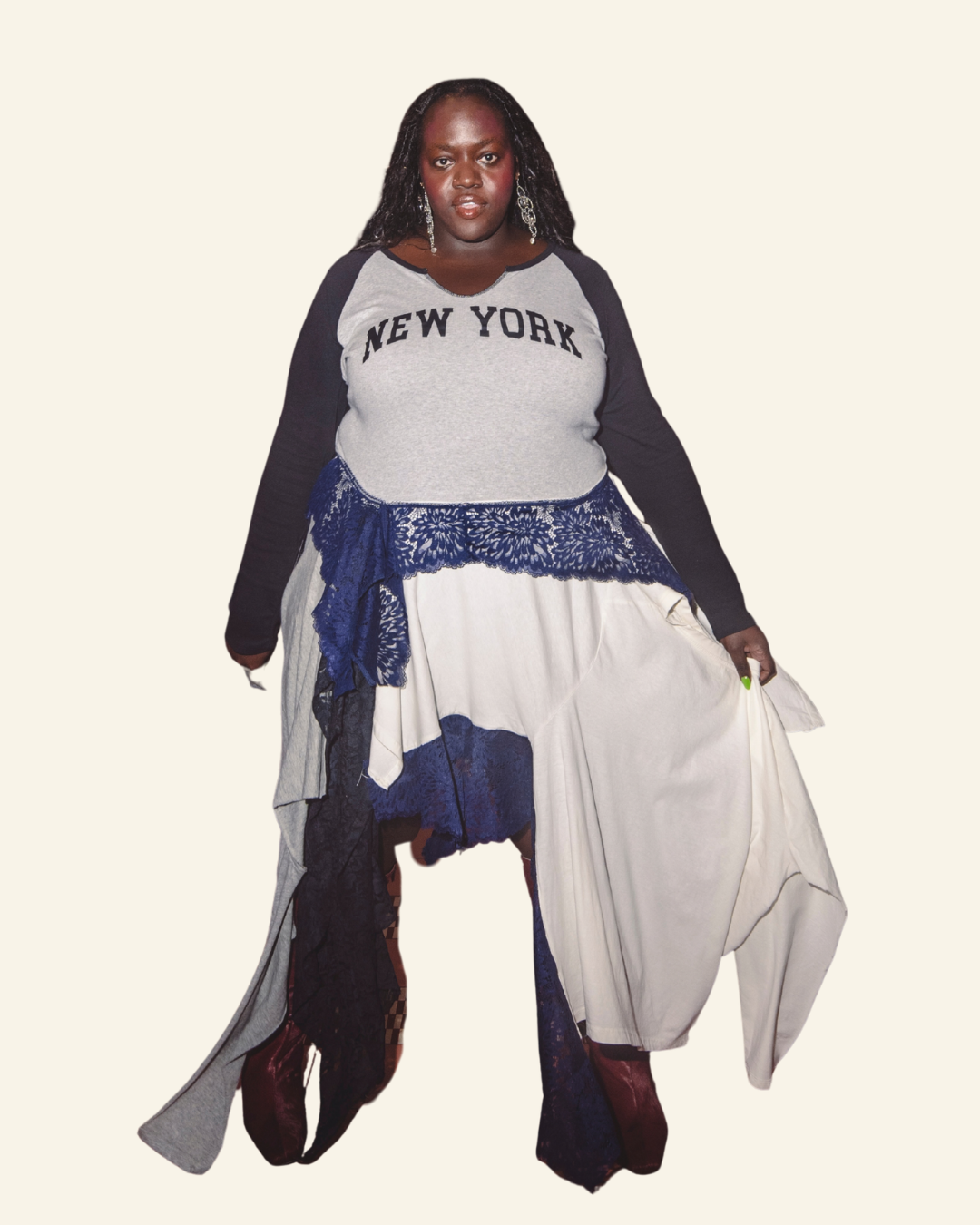 FCXPBK REWORKED NEW YORK DRESS