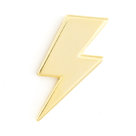 These Are Things - Lightning Bolt Enamel Pin