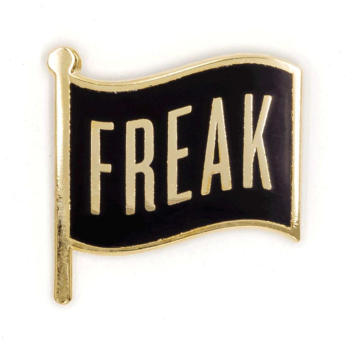 These Are Things - Freak Flag Enamel Pin