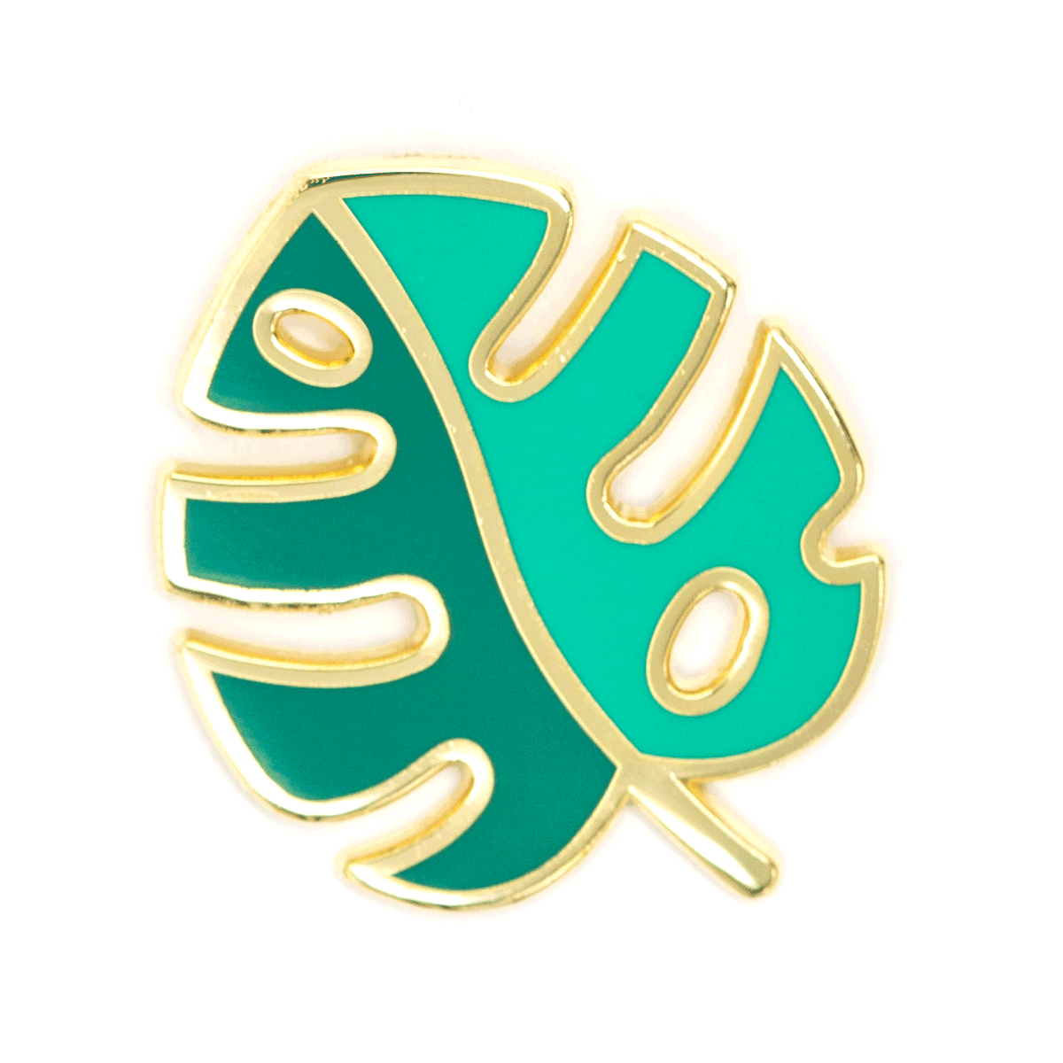 These Are Things - Monstera Leaf Enamel Pin