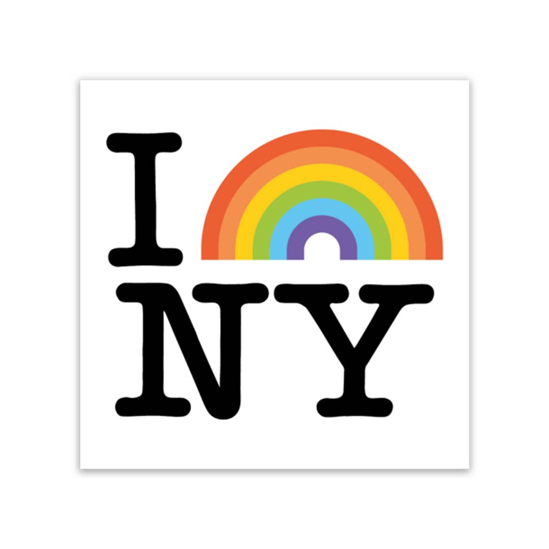The Little Gay Shop - I Rainbow NY Sticker