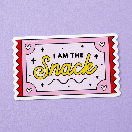 Punky Pins - I am the Snack Vinyl Sticker