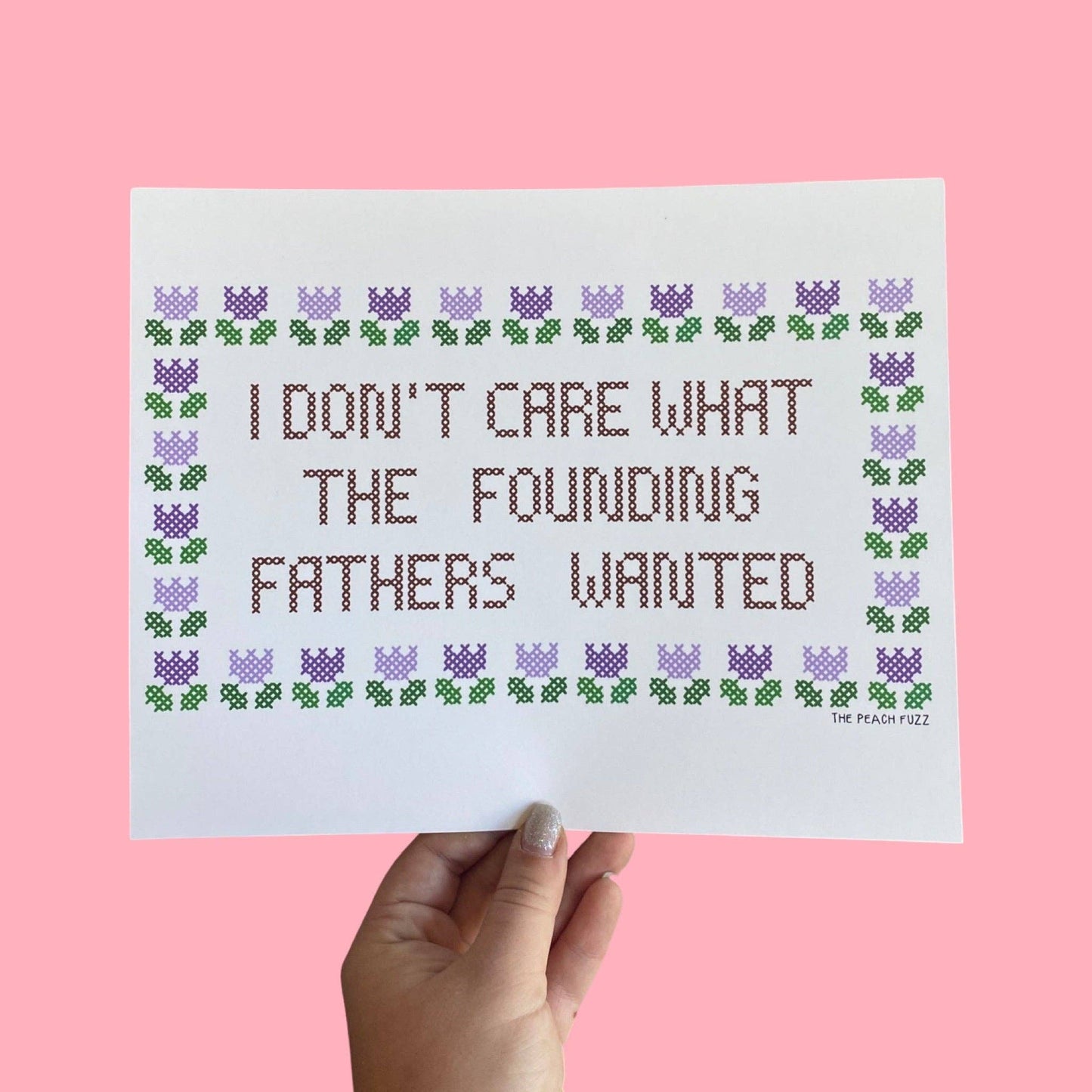 The Peach Fuzz - Founding Fathers Print