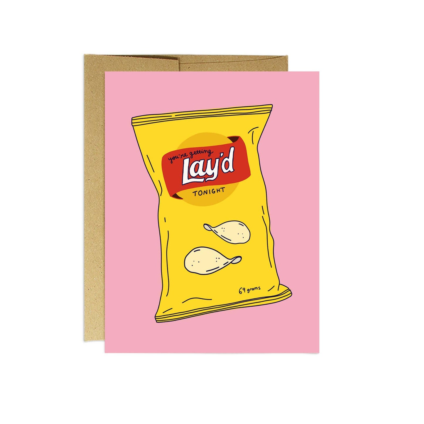 Party Mountain Paper co. - Lay'd Tonight | Love Card