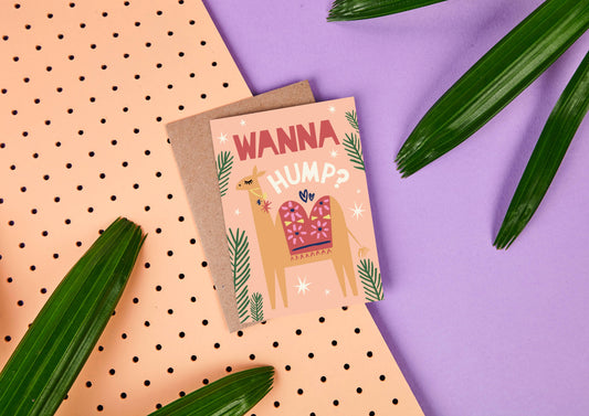 Wanna Hump? Greeting Card