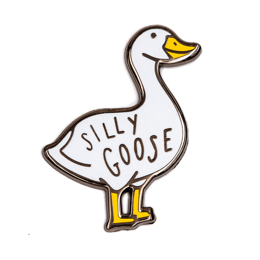 These Are Things - Silly Goose Enamel Pin