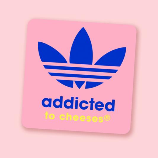 ReesaBoBeesa - Addicted To Cheeses® Sticker