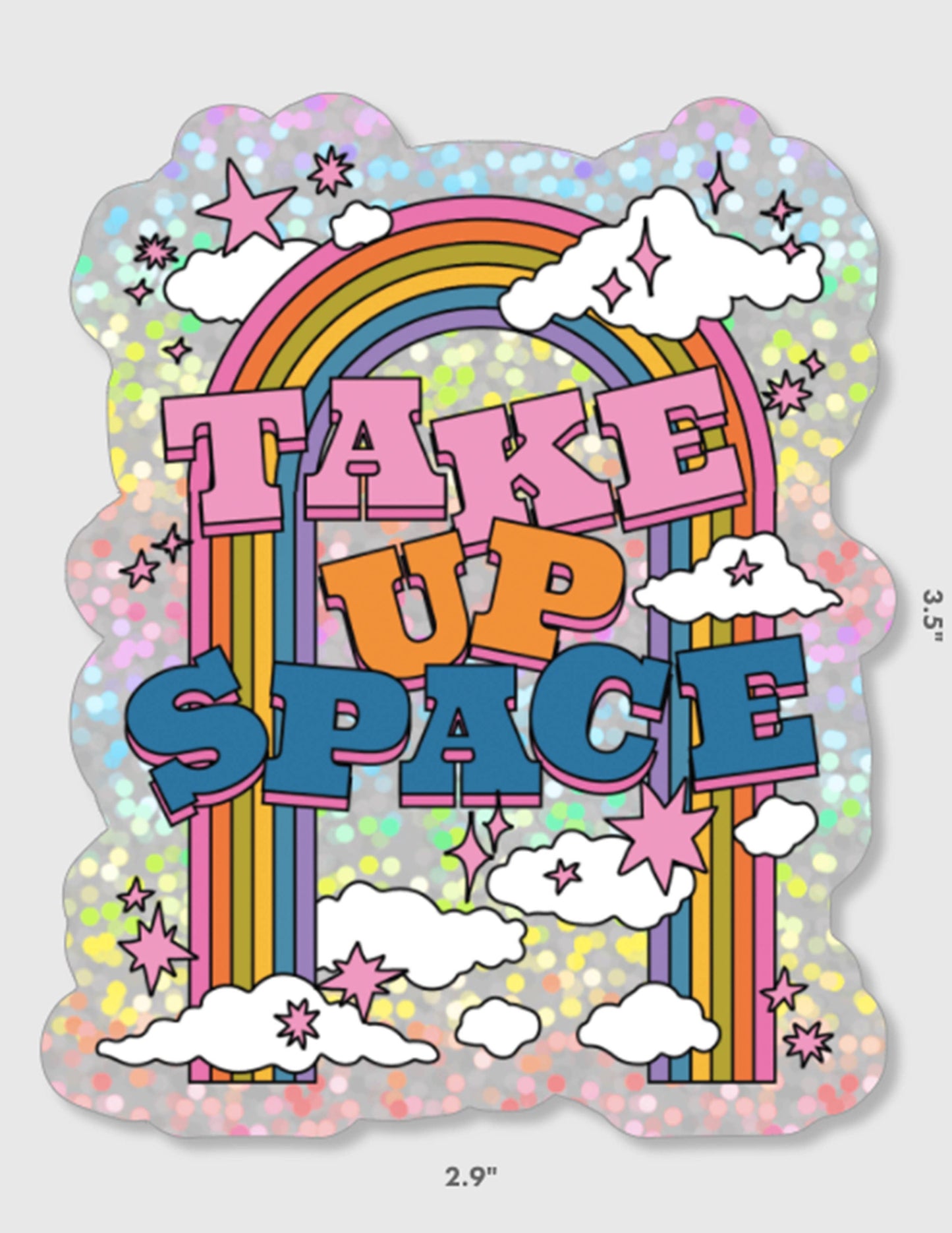 Ash + Chess - Sticker - Take Up Space