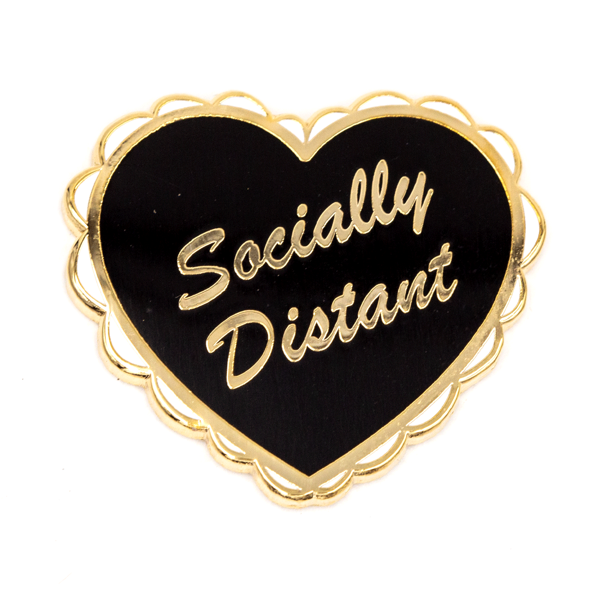 These Are Things - Socially Distant Enamel Pin