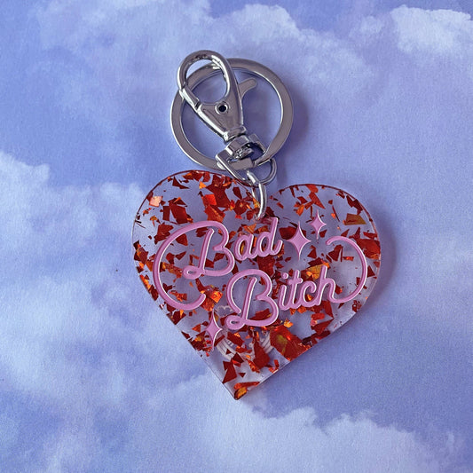 A Shop of Things - Bad Bitch Keychain