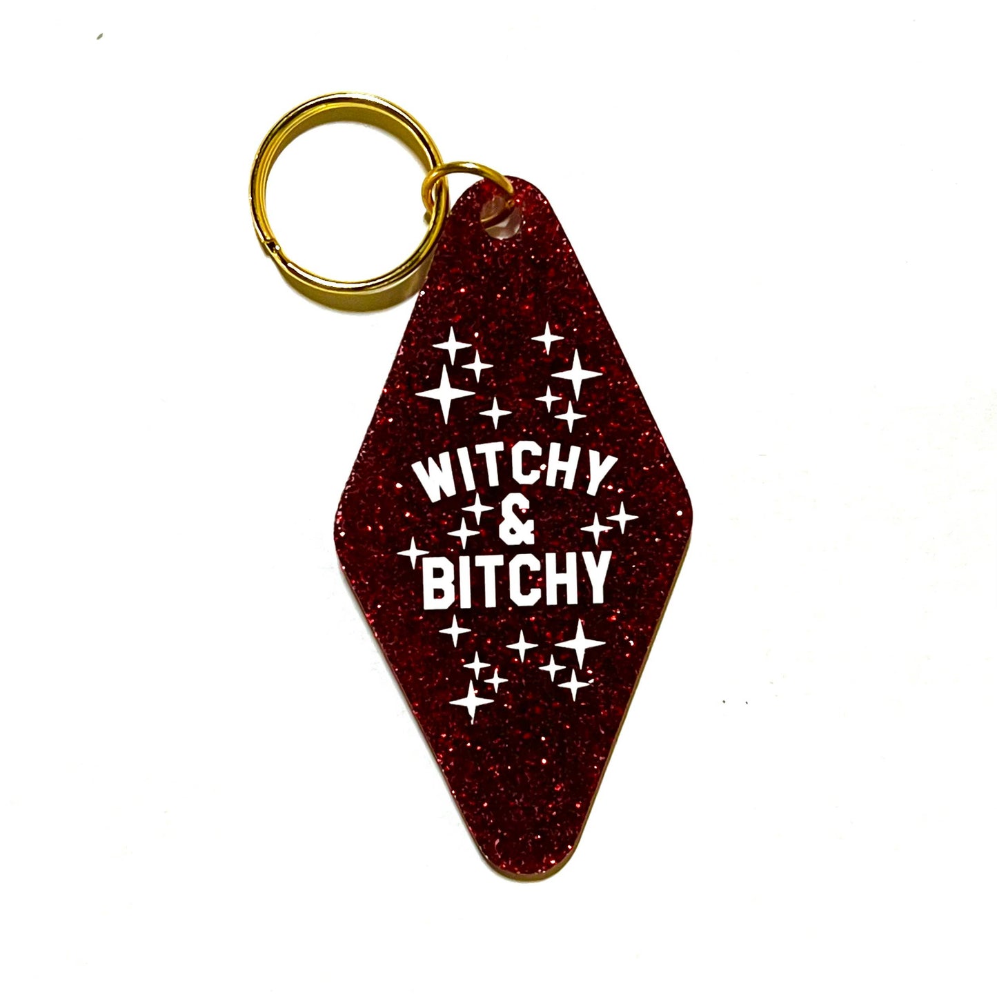 Witchy & Bitchy Keychain
