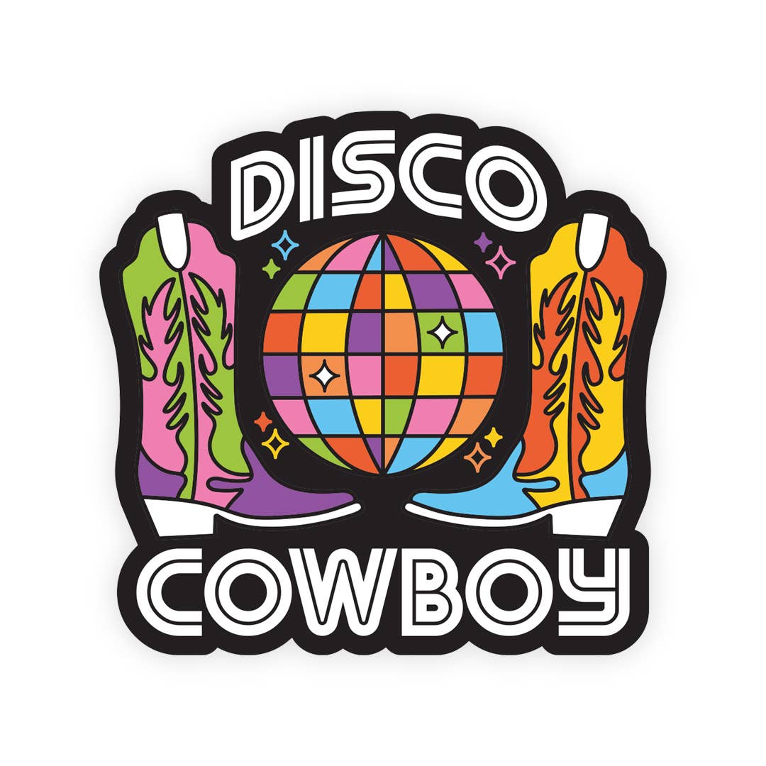 The Little Gay Shop - Disco Cowboy Sticker