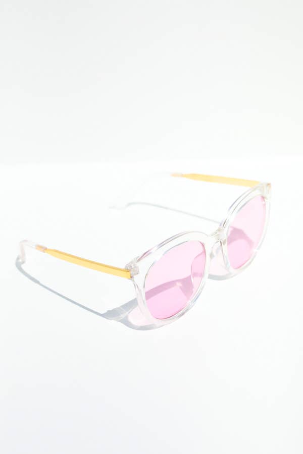 Mure and Grand - Oversize Rounded Gabi Sunglasses